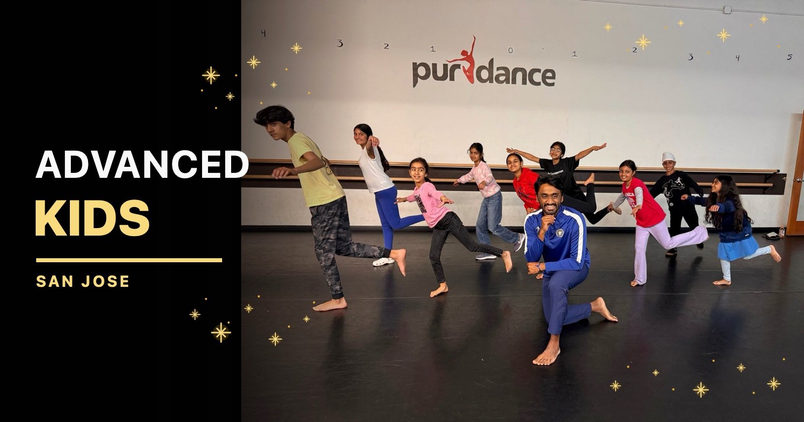 San Jose Advanced Kids Bhangra class at Purdance