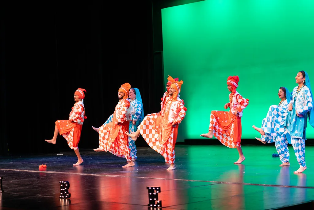 Bhangra Empire team dancing at the Dance Off