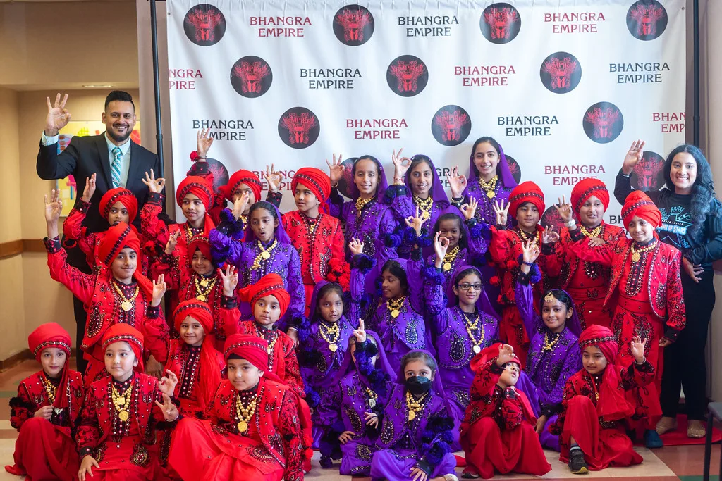 Bhangra Empire students and instructors at the Dance Off